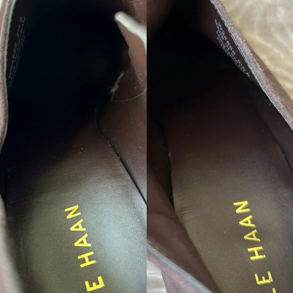 Cole Haan  Pointed Toe Chocolate Colour Suede Ankle Boots - Picture 12 of 13
